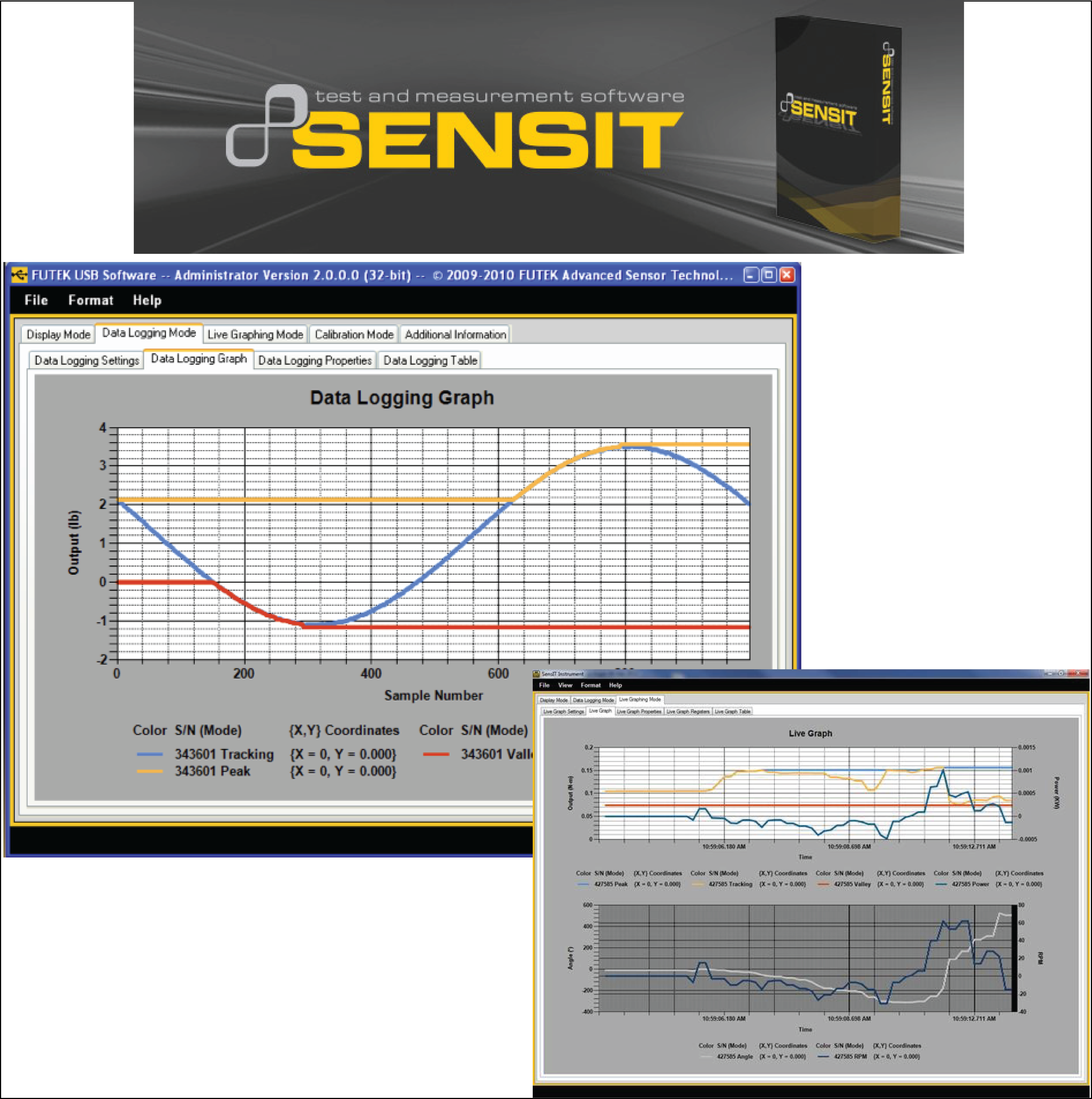 SensIT USB Software