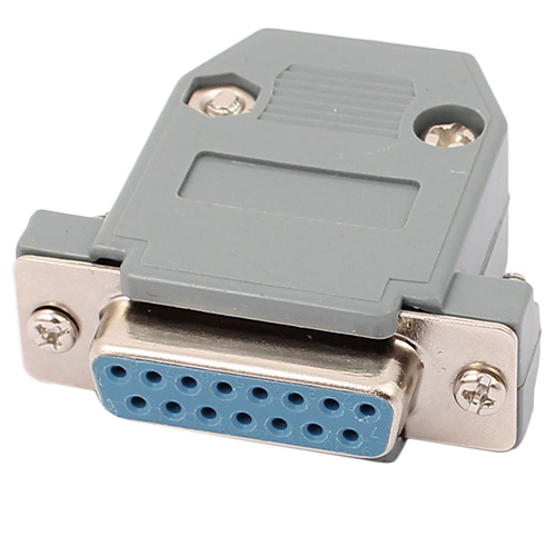 Conector Hembra DB15  y cubierta