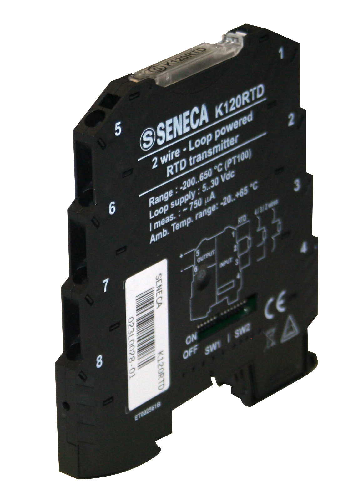 Z109PT2: Convertidor de RTD a Corriente/Voltaje DC