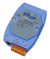 Convertidor de Ethernet a RS232/485, 1 puerto RS232, 1 puerto RS485 - I-7188E2