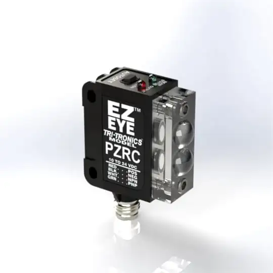 Sensor fotoeléctrico EZ-EYE miniatura con botón Autoset