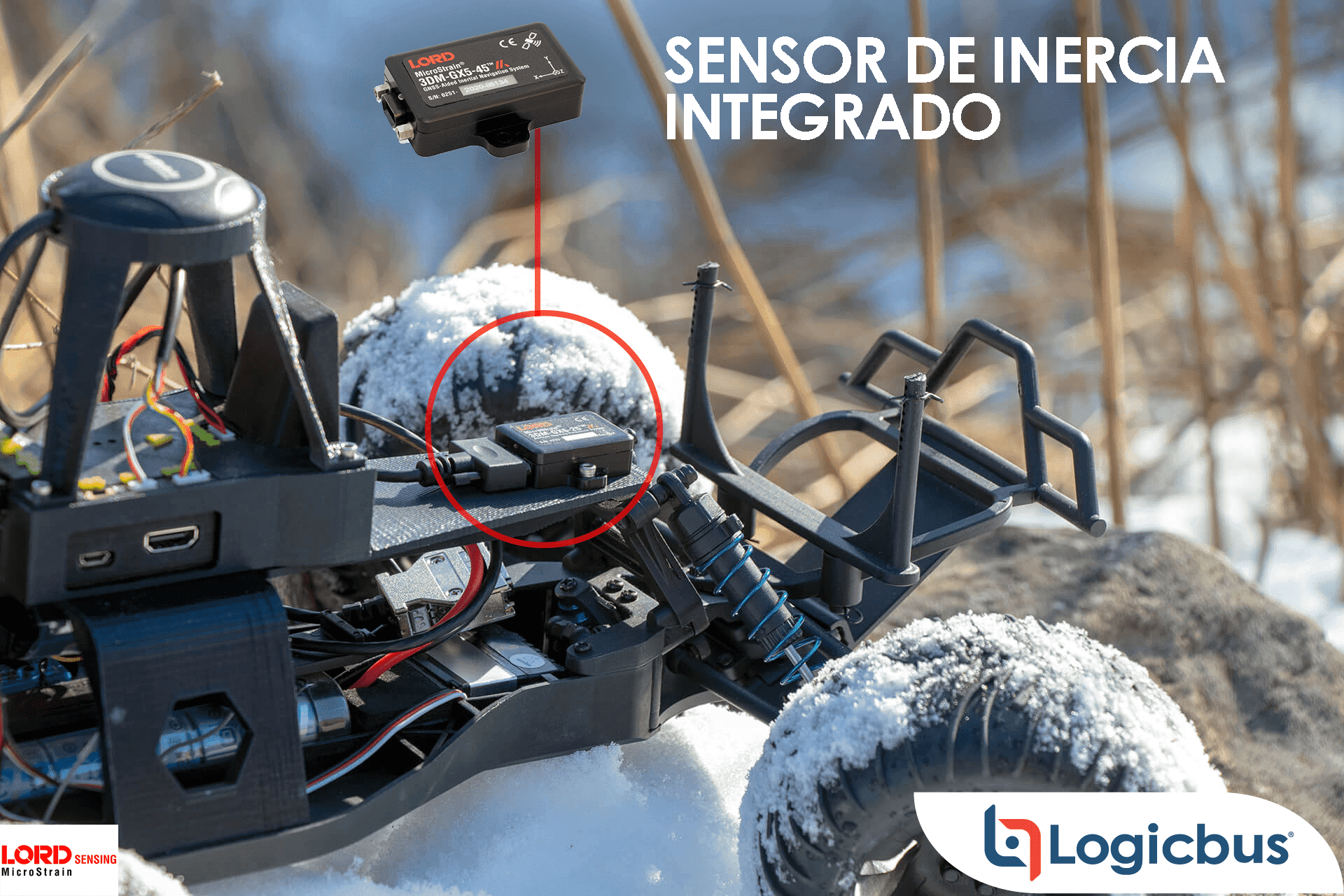 Sensor de inercia integrado