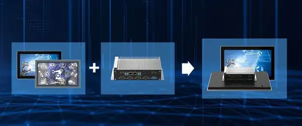 Despiece y ensamble de componentes de un Panel PC Taicenn