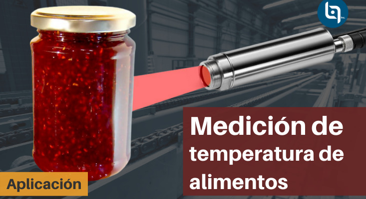 Medición de temperatura de alimentos