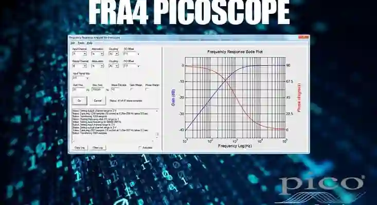EL Software4 de PicoScope – Análisis de respuesta de frecuencia
