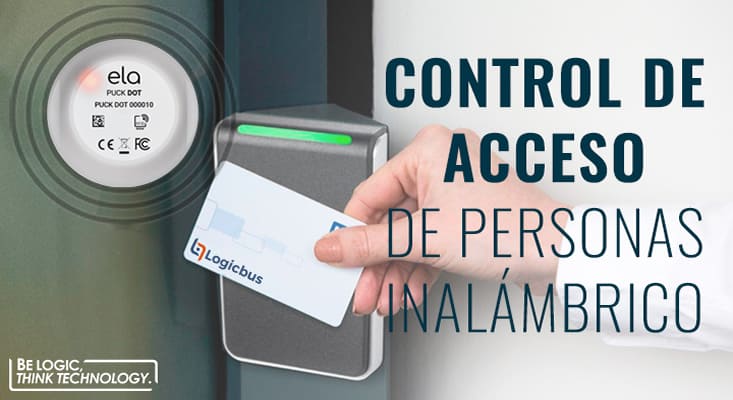 Control de acceso de personas inalámbrico