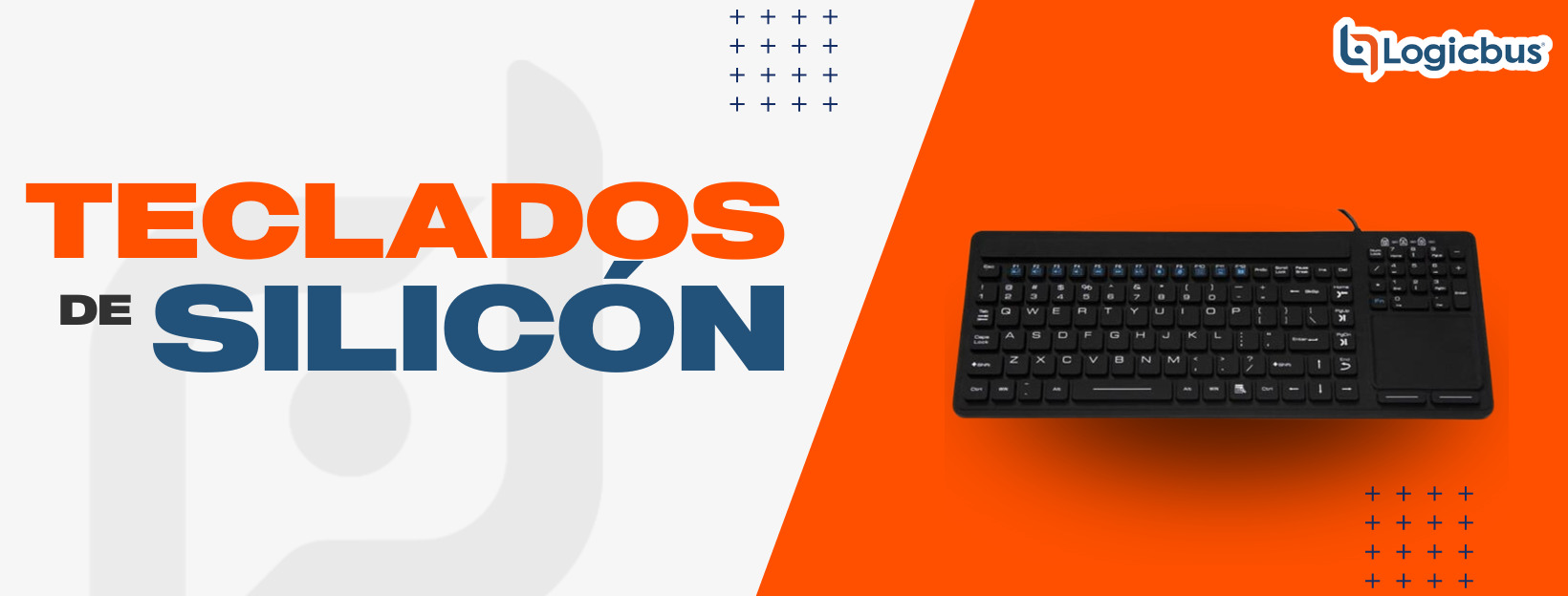 teclados industriales de silicon