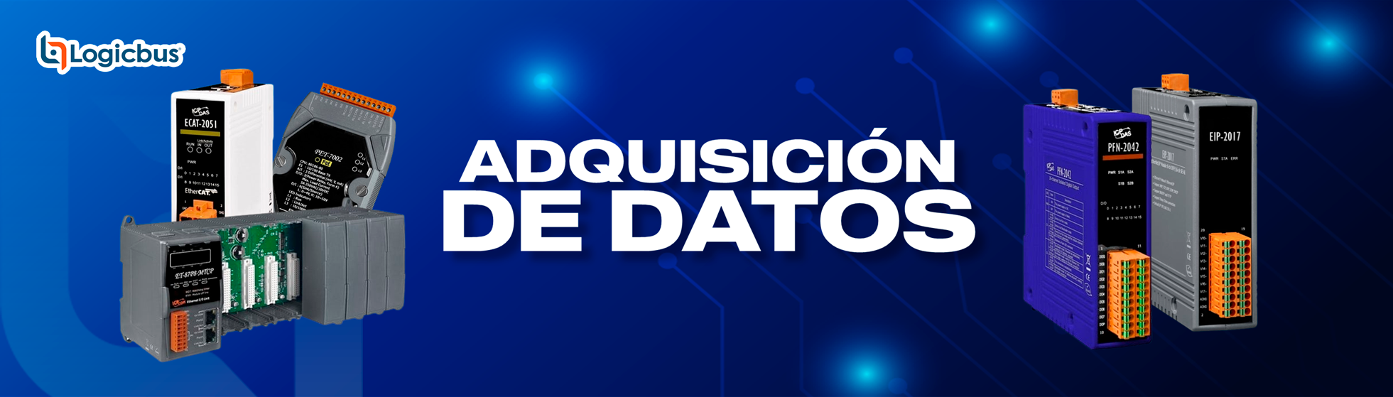 Dispositivos de Adquisición de Datos tipo Ethernet