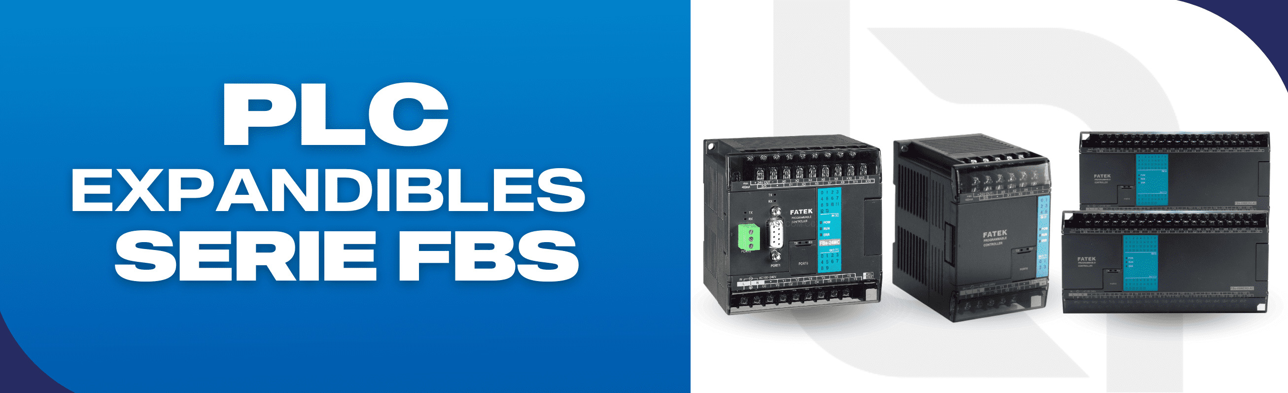 PLC expandibles serie FBS