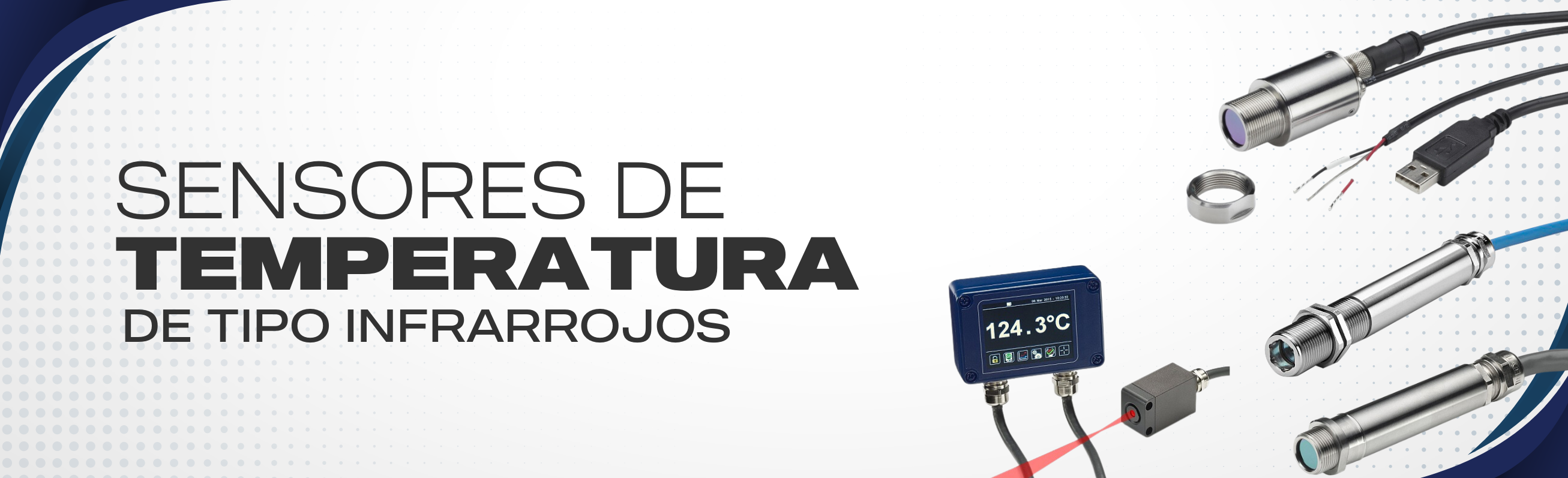 Sensores de temperatura de tipo Infrarrojos