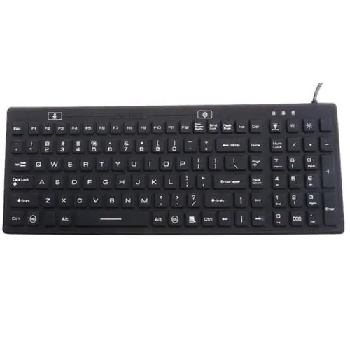 Teclados de silicón