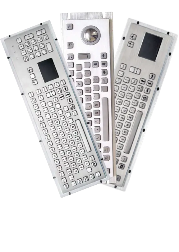 Teclados Industriales Metálicos
