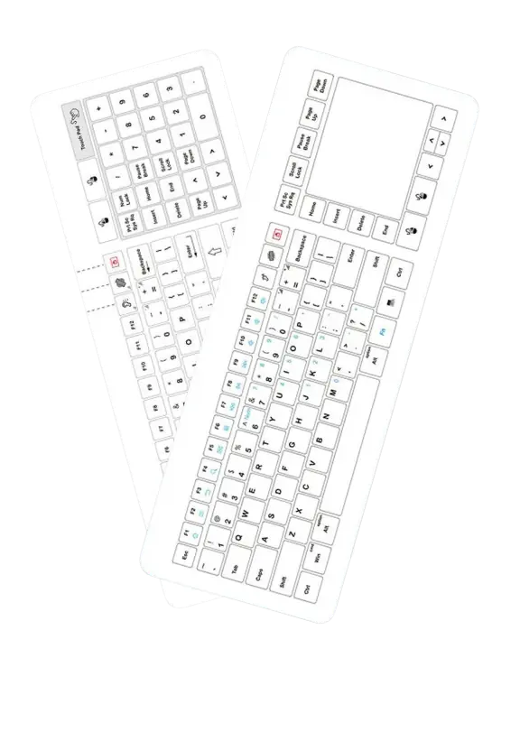 Teclados Industriales de Cristal