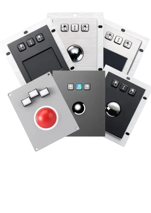 Trackball y Touchpad