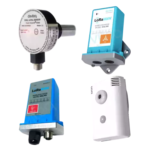 DAVITEQ Sensors IoT (Sub-GHz, LoRaWAN, Sigfox, NB-IoT)