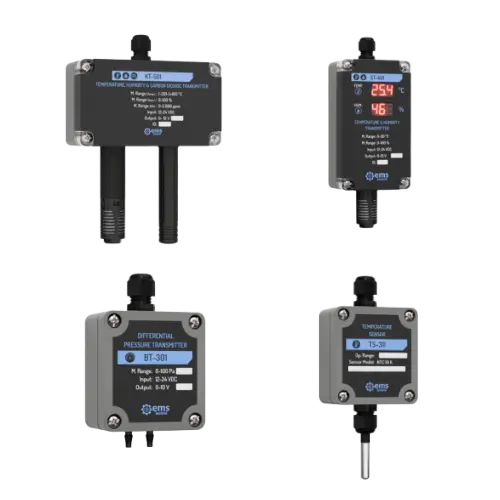 EMS KONTROL Sensores Industriales para Monitoreo