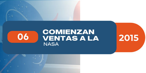 Comienzan ventas a la NASA