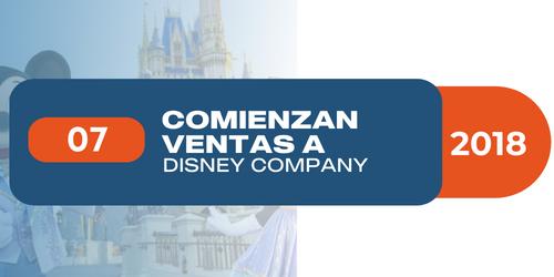 Comienzan ventas a Disney Company